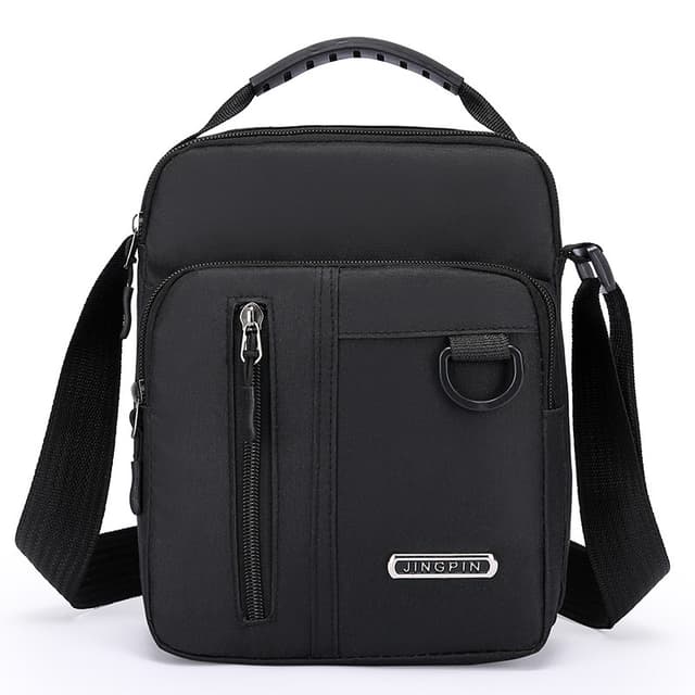 Herr Crossbody Travel Bag för affärer Svart - Elgiganten