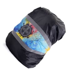 Heijastava repun sadesuoja reppuihin S Musta heijastava logo