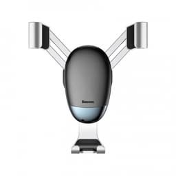Baseus Mini Gravity - bilholder, sort/sølv