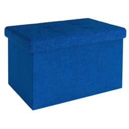 Sammenklappelig Skammel 49x30x30 cm Taburet (blå)