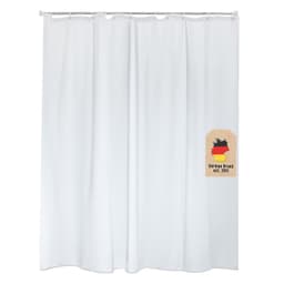 Bruseforhæng Gardin 180 x 200 cm Polyester (hvid)