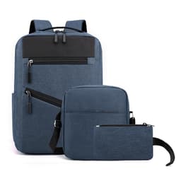Tyylikäs rento reppusetti - täydellinen kouluun ja matkustamiseen Sininen
