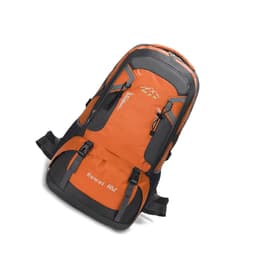 60 litran reppu vuorikiipeilyyn ja vaellukseen Oranssi