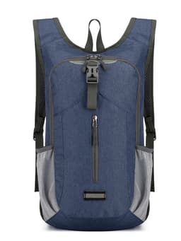 Uusi ulkoiluun sopiva unisex-reppu Sininen