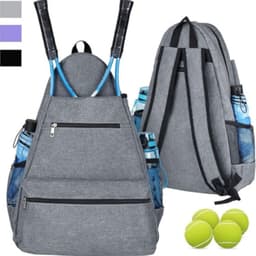 Ny Sports Tennisketsjer Rygsæk Grå