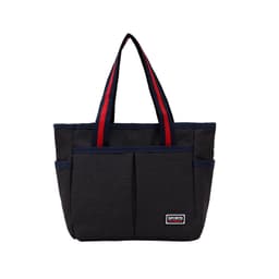 Kangaskassi naisille, rento olkalaukku jokapäiväiseen käyttöön Harmaa