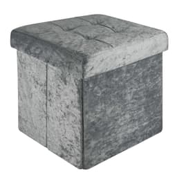 Taittuva Jakkara Istuinkuutio 30x30x30cm (harmaa)