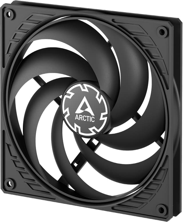 Arctic P14 Slim 140 mm PWM PST blæser (sort)