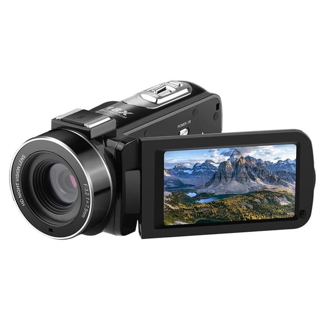 Videokamera ORDRO B320 3"" IPS Infraröd nattseende 18X zoom 30MP digitalkamera