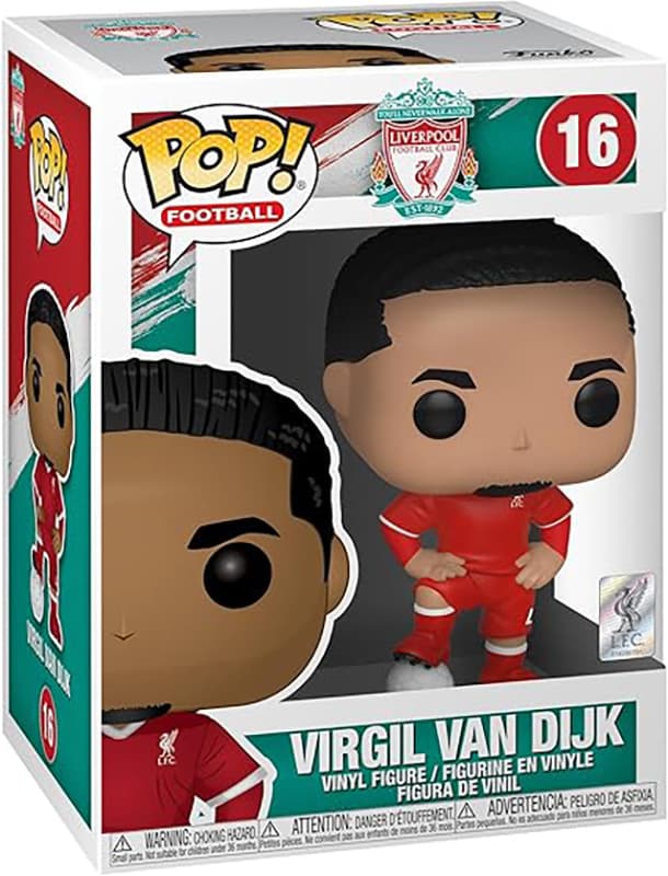 Funko POP Liverpool FC actionfigur (Virgil Van Dijk)