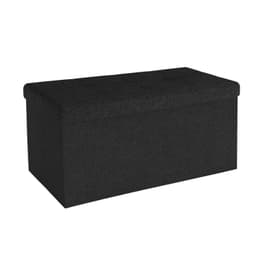 Taitettava Penkki 76x38x38 cm Jakkara (musta)