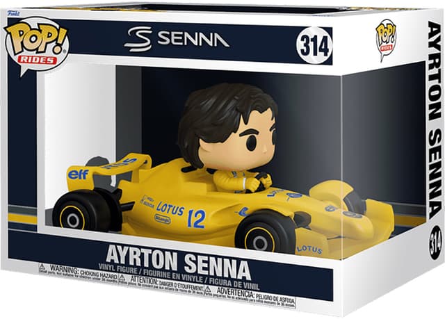 Funko POP! Rides Super Deluxe Lotus Ayrton Senna figur