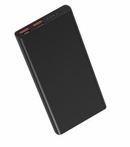 Powerbank 20000mAh 22.5W PD Fast Charging m. digitalt display, Sort