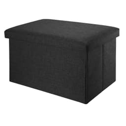 Taitettava penkki 78x38x38 cm Jakkara (musta)