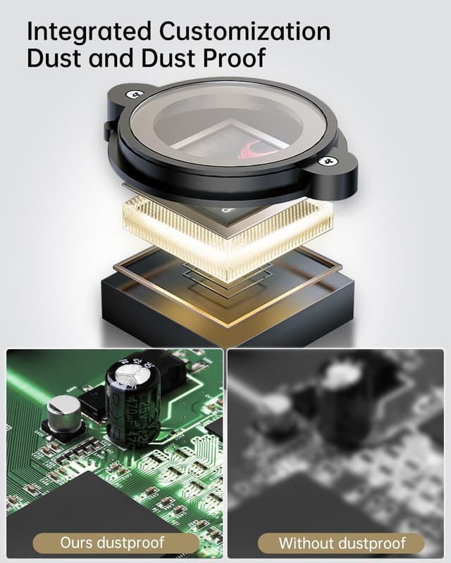 Microscope numérique USB, 1080P HD,Compatible avec iOS,Android,Tablet PC,Endo