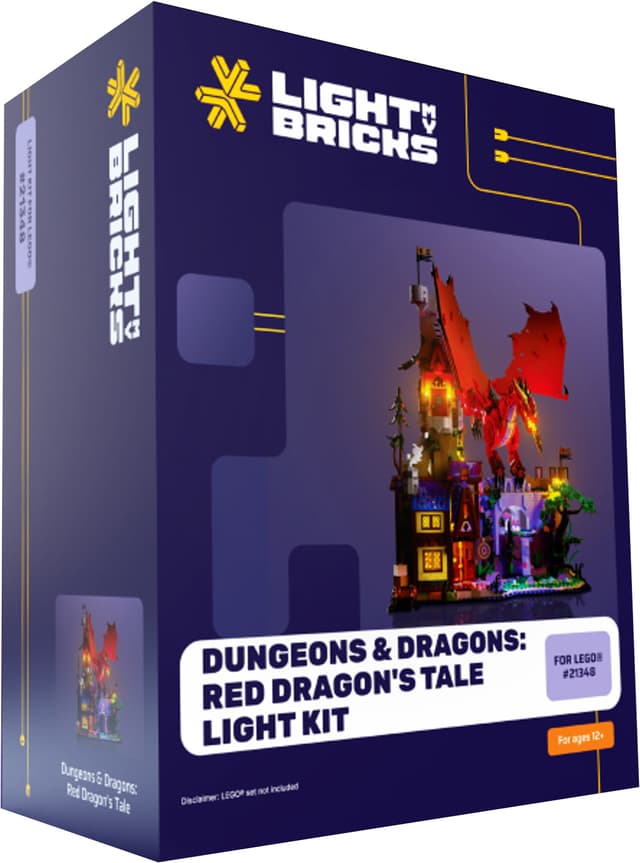 Light My BricksDungeons & Dragons: Den Røde Drages Fortælling lyskit