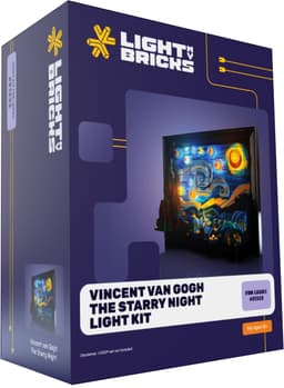 Light My Bricks™ Vincent van Gogh - Stjärnklar natt belysningsset