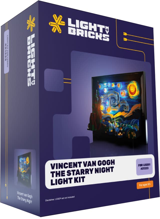 Light My BricksVincent van Gogh - Stjernenatten lyskit