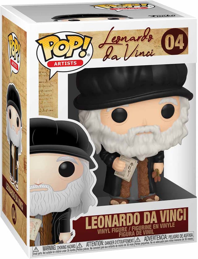 Funko POP Leonardo Da Vinci figuuri