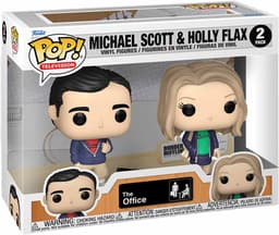Funko The Office actionfigurer (Michael Scott & Holly Flax)