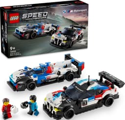 LEGO Speed Champions BMW M4 GT3 och BMW M Hybrid V8 racerbilar 76922
