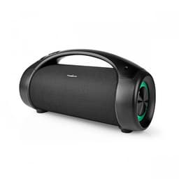 Nedis BluetoothParty Boombox | 360 min | 2.0 | 150 W | Media avspilling: AUX / USB | IPX5 | Linkable | Håndtak | Party lys | Sort