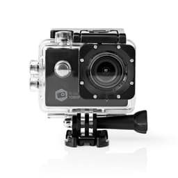 Nedis handling Cam | 1 Skjerm | 1080p@30fps | 12 MPixel | Vanntett opptil: 30.0 m | 90 min | Wi-Fi | App tilgjengelig for: Android/ IOS | Montering inkludert | Sort
