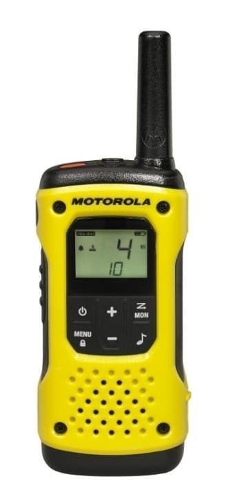 Motorola TLKR T92 H2O tvåvägsradio 8 kanaler Svart, Gul