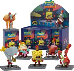Mighty Jaxx Blind Box actionfigur (Svampebob Firkant)