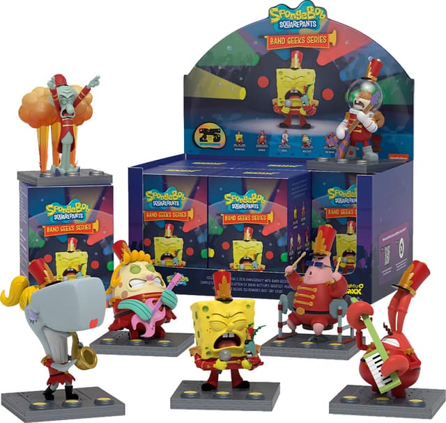 Mighty Jaxx SpongeBob SquarePants Band Geek figur (blind box)