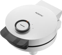 North sydämenmuotoinen vohvelirauta 205105 (valkoinen)