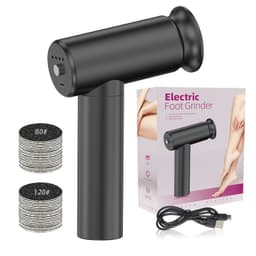 Elektrisk Fodfil - Effektiv Fjernelse af Hård Hud og Døde Hudceller Sort