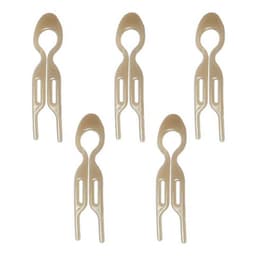 Franske hårnåler, U-formet, 5 stk. Beige