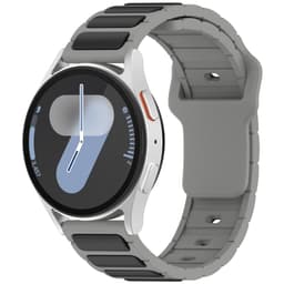 Universell kompatibel klokkereim Grå+svart 20 mm