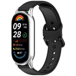 Silikonarmband för Xiaomi Mi Band 8/9: Bekvämt, Vattentåligt Ersättnin