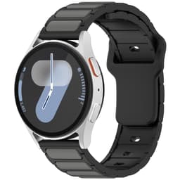 Yleiskäyttöinen ranneke älykellolle Musta + harmaa 22 mm