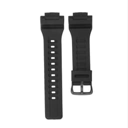Silikonrem kompatibel med Casio Sports Watch AQ-S810W SGW-300H (TRT110, AEQ-110) Sort