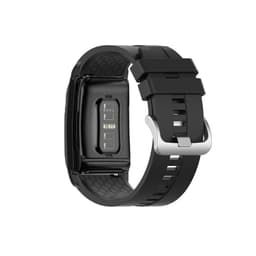 WHOOP 5.0/4.0 Armband: Svart Silikonarmband Med Rutmönster För Daglig