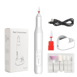 Elektrisk Nagelfil: Bärbar Manikyr & Pedikyr med 6 Hastigheter & Indik