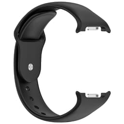 Silikonrem med spenne for Samsung Galaxy Watch 8 og Watch 8 Classic Sort