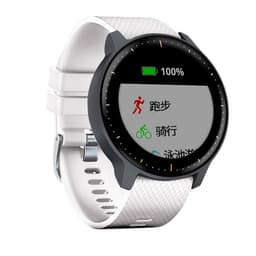 Silikoninen kellon ranneke Garmin Vivoactive 3 / Venu 2 Plus -kelloon Valkoinen