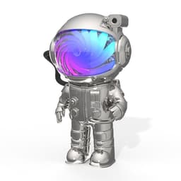 Mobility On Board Projektori Stellar Light Space Silver Astronautti