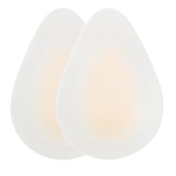 Sømløse vanddråbe løfte bh-indlæg Lys beige