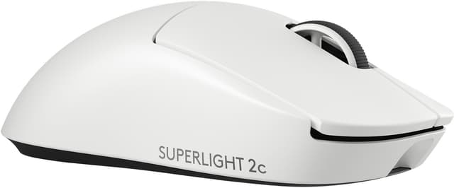Logitech G Pro Superlight 2 Kompakt trådlös mus (vit)