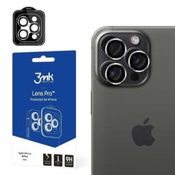 3MK iPhone 15 Pro - Silver   Kameralinskydd