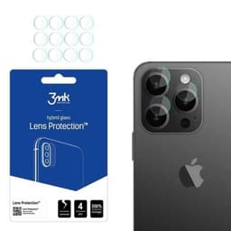 3mk iPhone 15 Pro    Kameralinskydd - Transparent