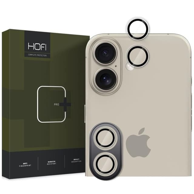 Hofi iPhone 16/16 Plus Kameralinsskydd Härdat Glas