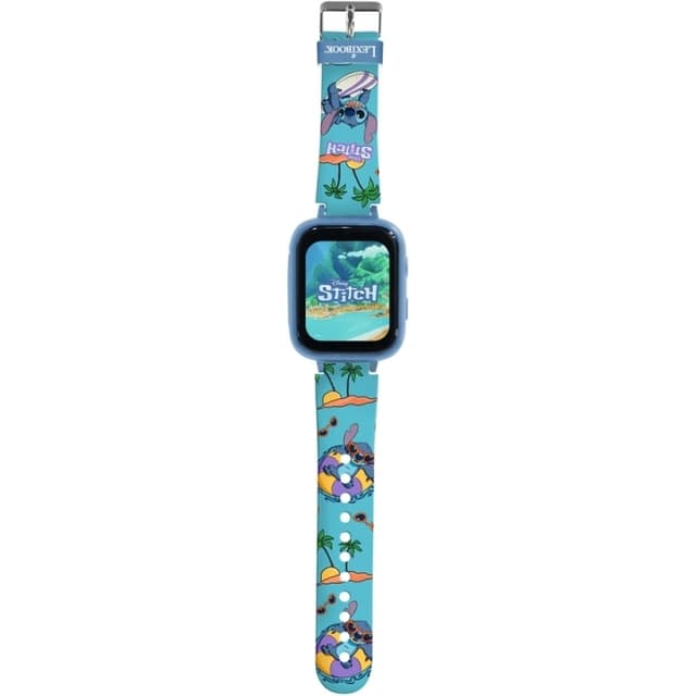 Lexibook Stitch Kids Smartwatch med 8 GB minneskort inkluderat (DMW070D)