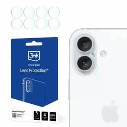 3mk iPhone 16 Plus    Kameralinskydd - Transparent