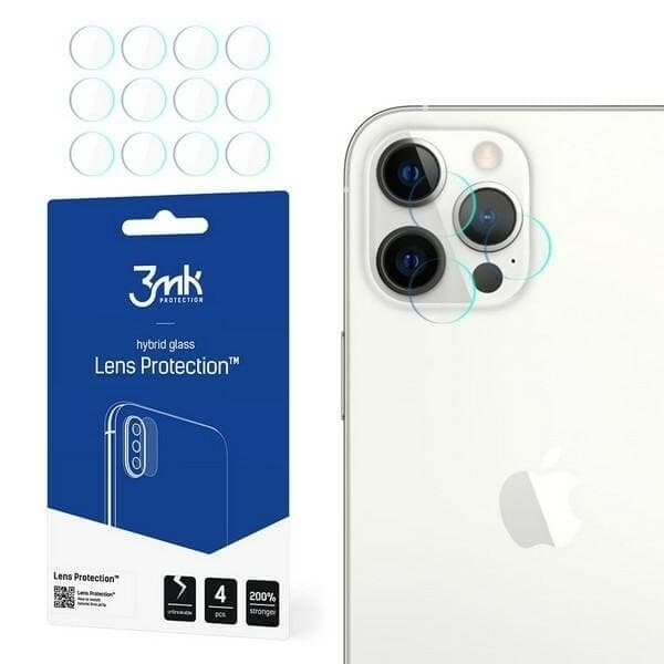 3MK (4st) iPhone 12 Pro Max Kameralinskydd